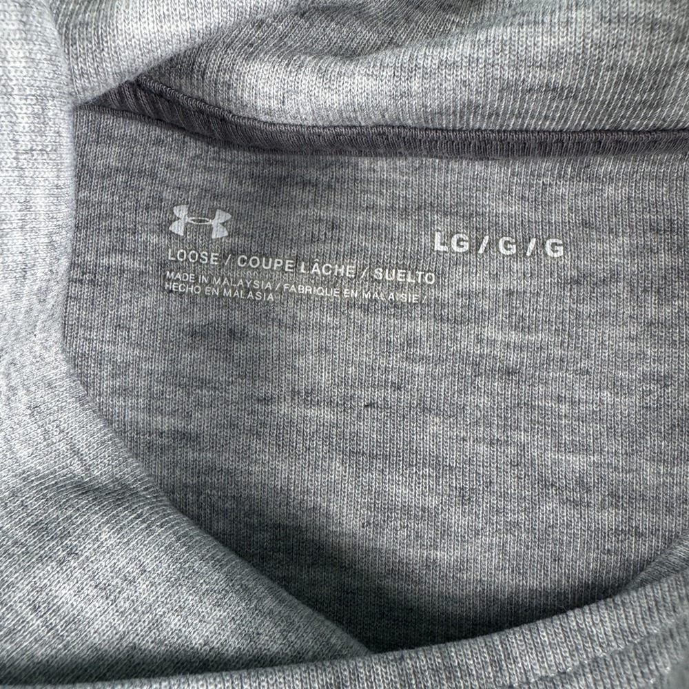 Under Armour Project Rock‎ Oversized All Day Hustle Hoodie Women's Large Gray - Picture 2 of 12